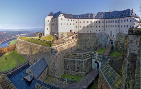 Pevnost Königstein & historické Drážďany