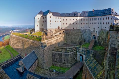 Pevnost Königstein & historické Drážďany