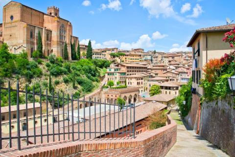 Toskánský jih - Siena