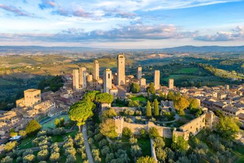 Toskánský jih - Siena