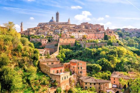 Toskánský jih - Siena