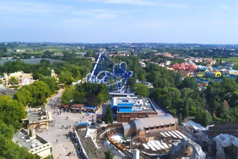 Lago di Garda a Gardaland