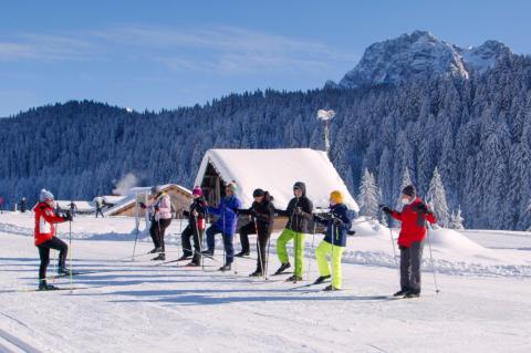 Kurz lyžování v italských Dolomitech/Sappada