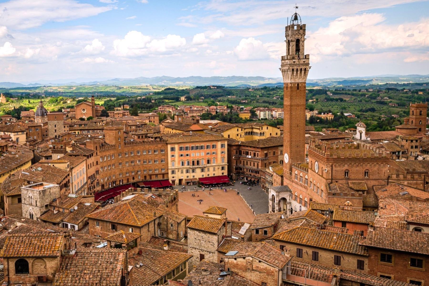 Toskánský jih - Siena