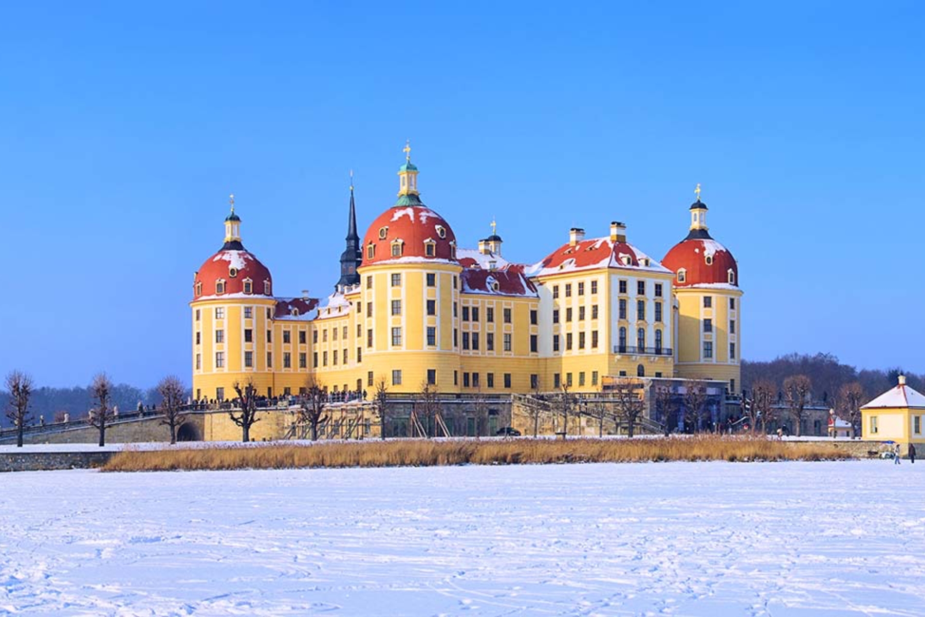 Popelčin Moritzburg & Adventní Drážďany