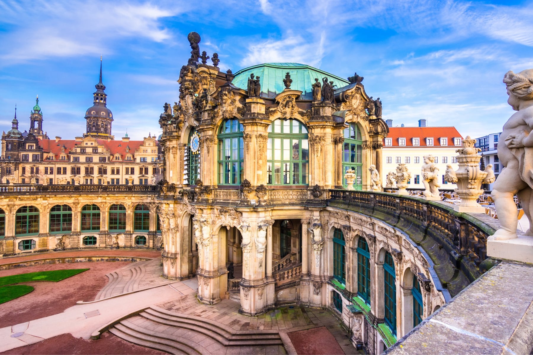 Pevnost Königstein a historické Drážďany