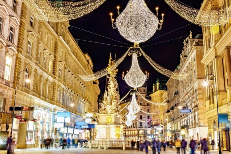 Císařská Vídeň v adventním kabátě